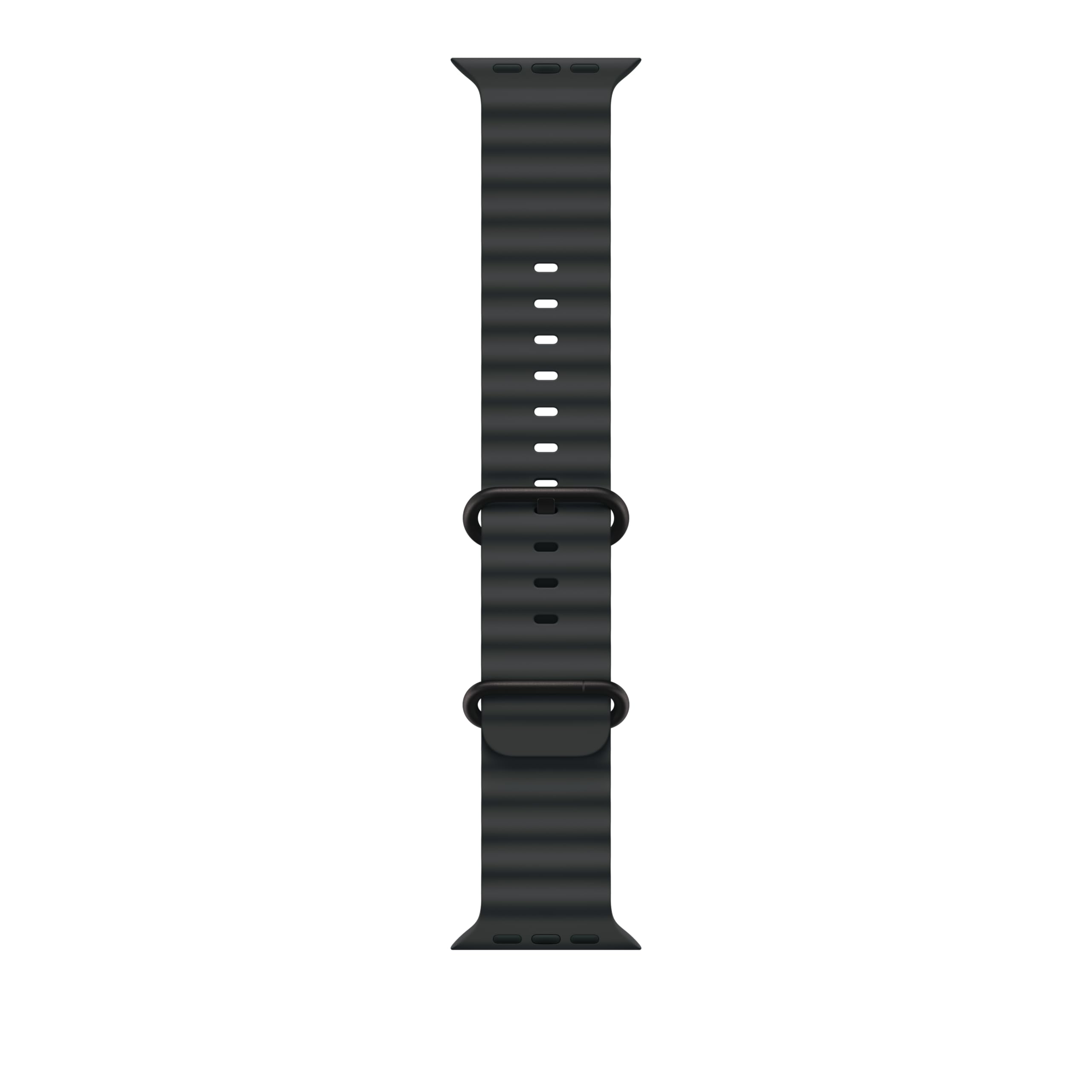 Apple Watch Ocean Band 49 mm cinturino nero elastomero
