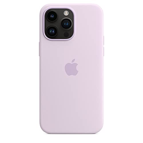 Apple iPhone 14 Pro Max custodia silicone MagSafe lilla