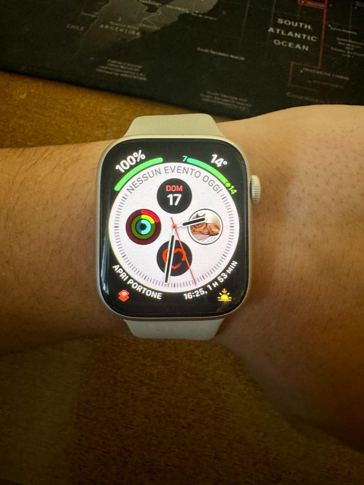 Apple Watch Series 9 GPS 45mm smartwatch rosa display always-on