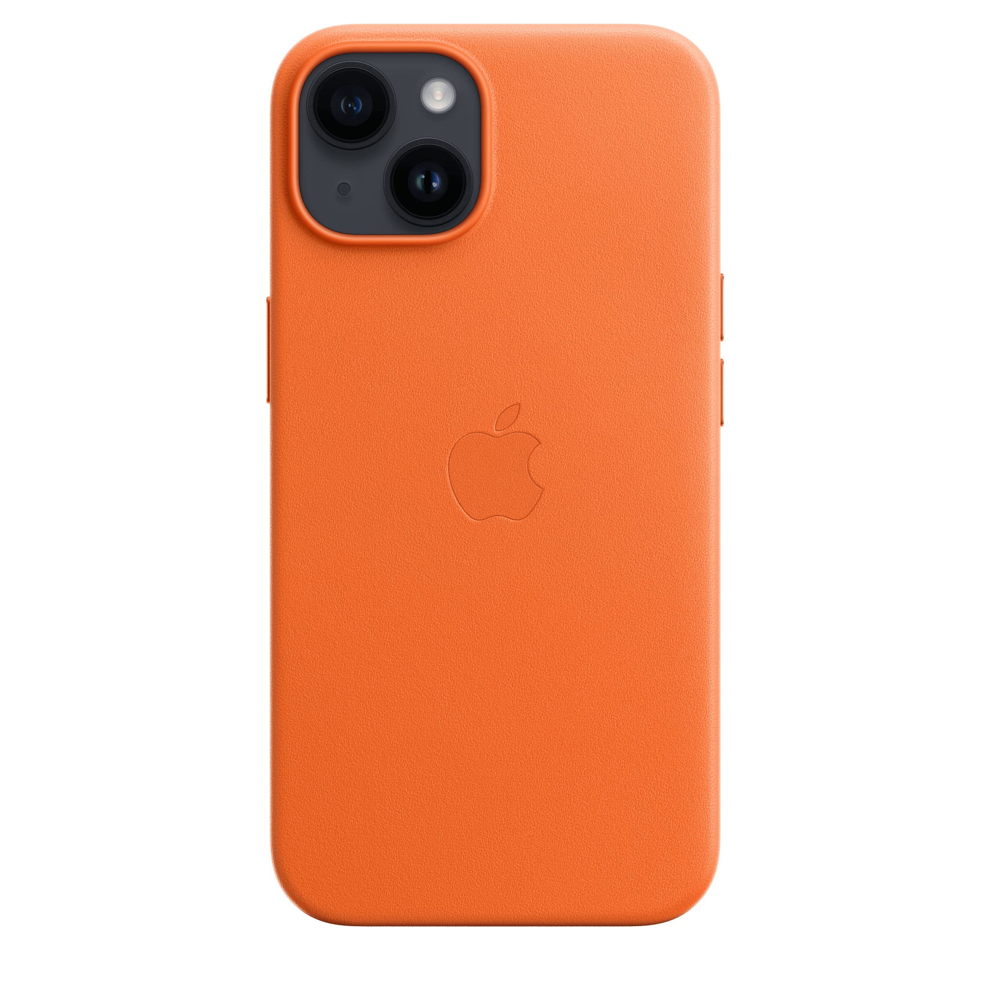 Apple Custodia MagSafe in Pelle iPhone 14 Arancione