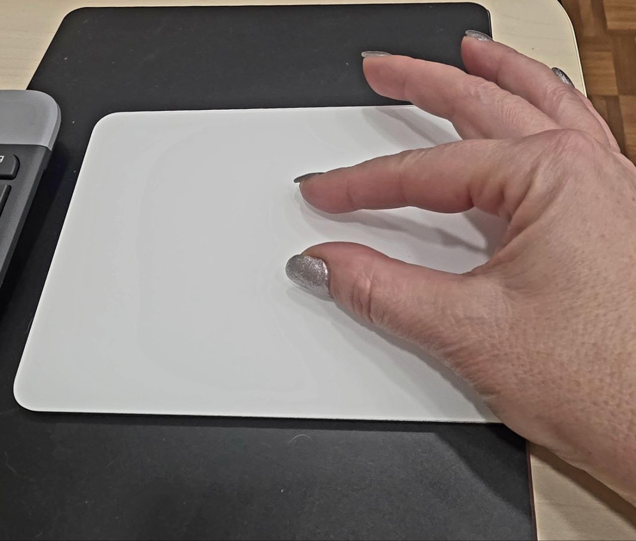 Apple Magic Trackpad Multi-Touch Superficie Bianca wireless