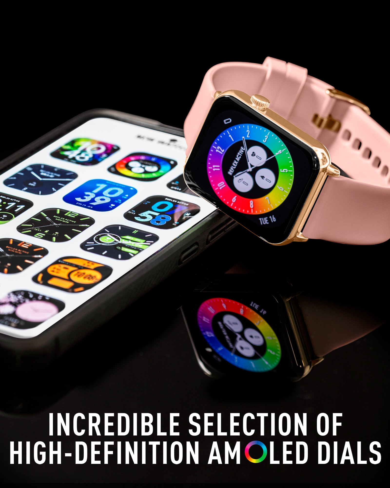 Reflex Active Spectra 300 S smartwatch nude AMOLED