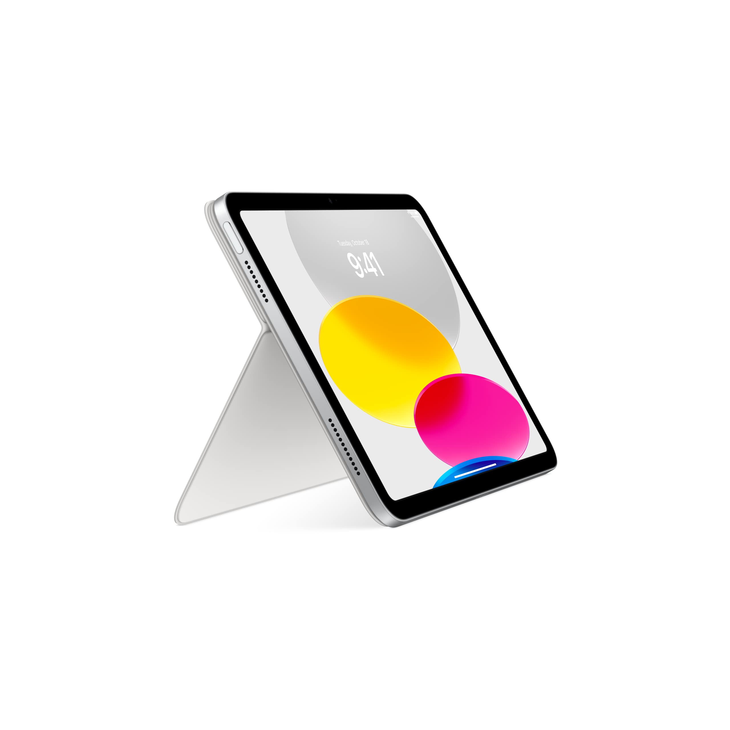 Apple Magic Keyboard Folio tastiera iPad danese bianca