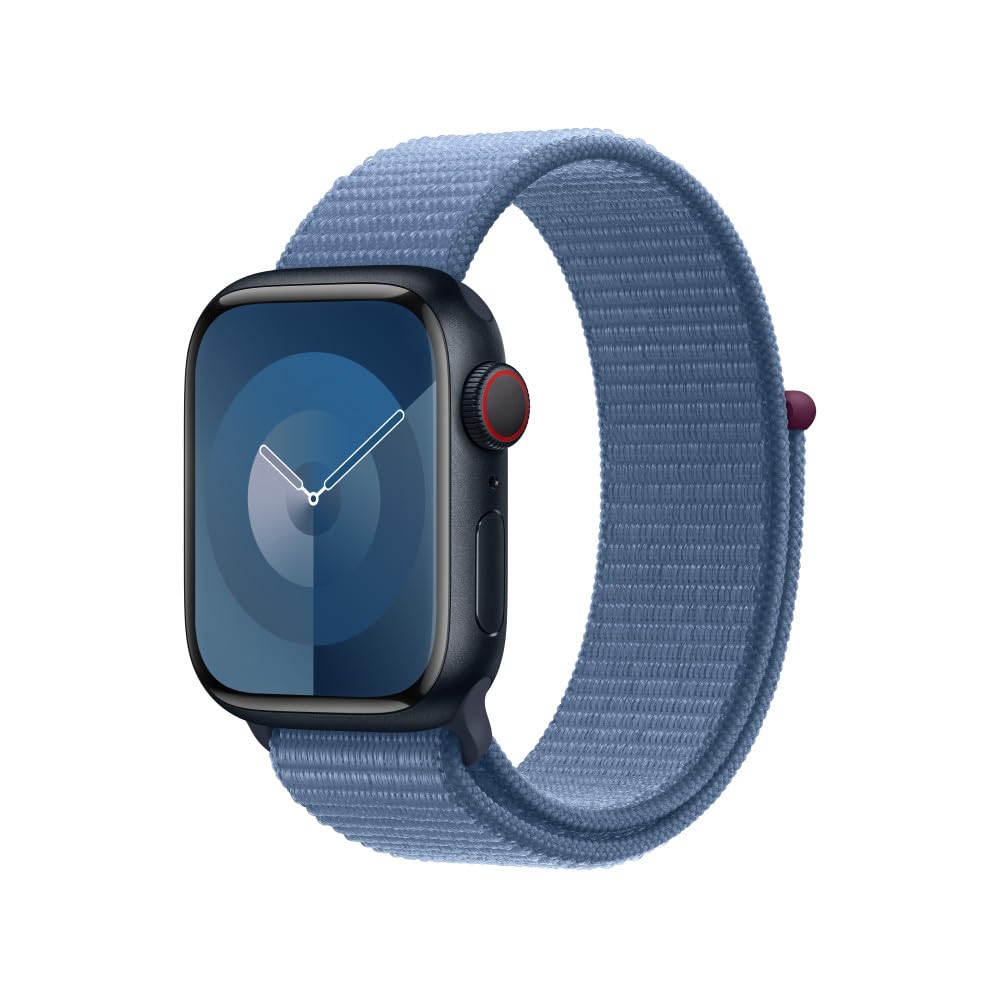 Apple Watch Sport Loop 41 mm cinturino blu inverno
