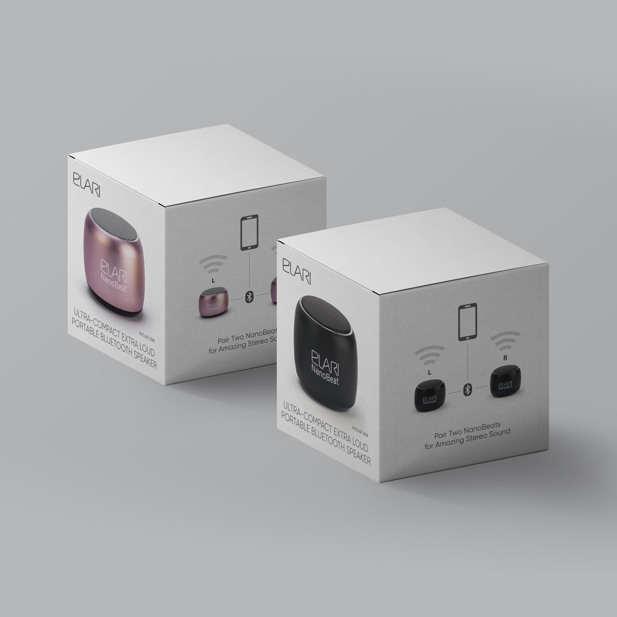 Elari NanoBeat speaker bluetooth 3W rosa tascabile