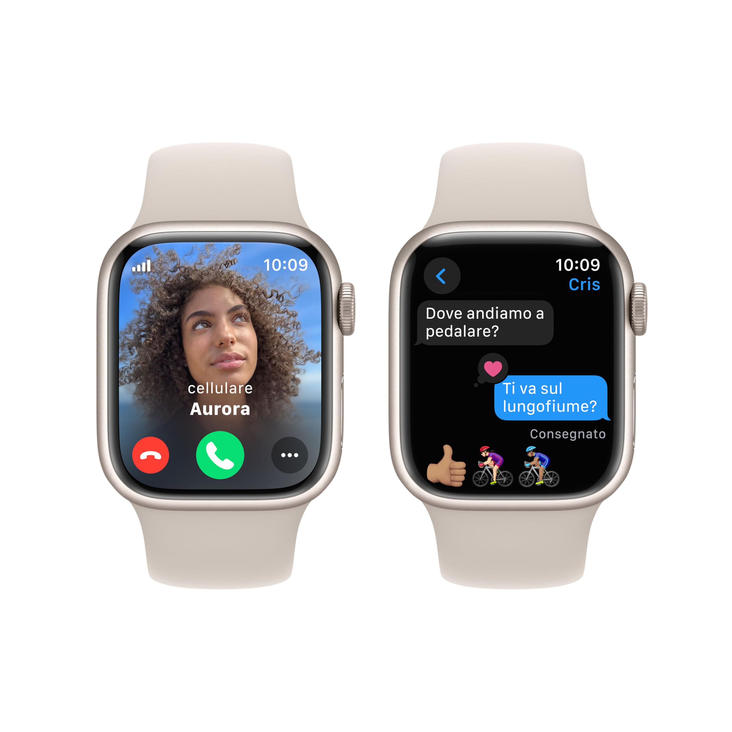 Apple Watch Series 9 41mm smartwatch GPS Cellular galassia