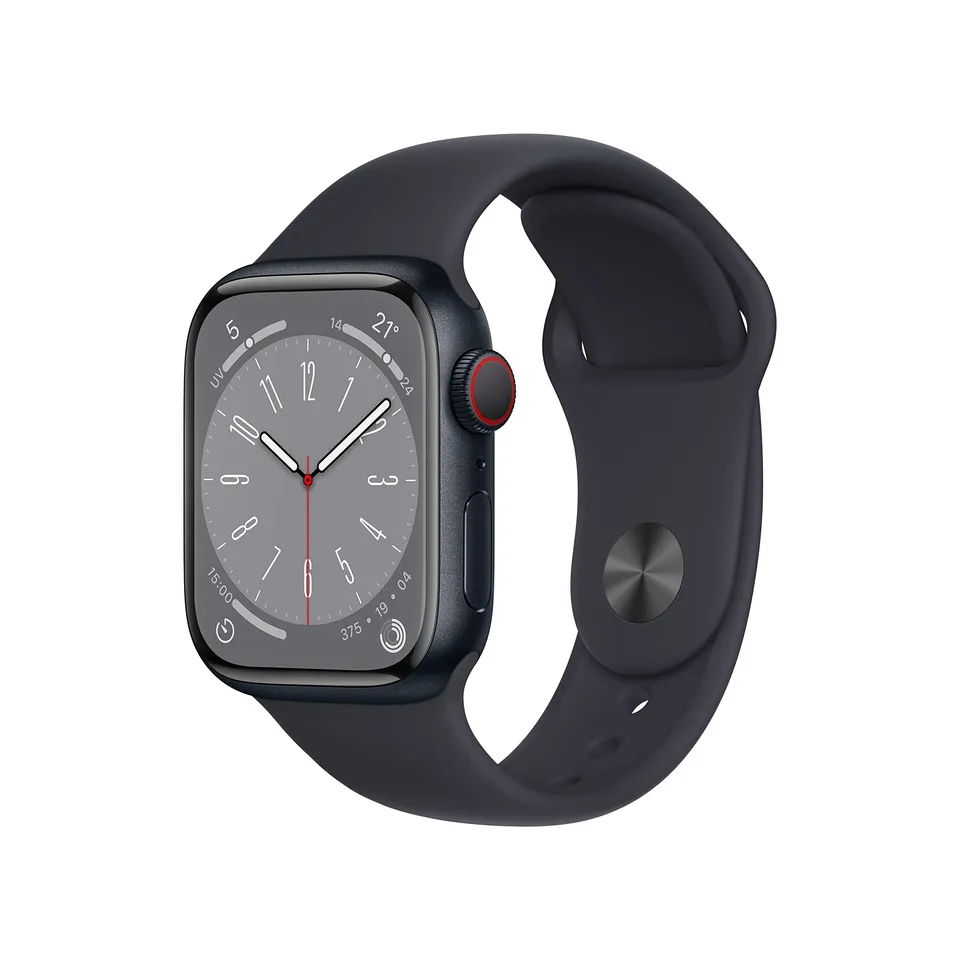 Apple Watch Series 8 41mm smartwatch Mezzanotte Cellular ossigeno