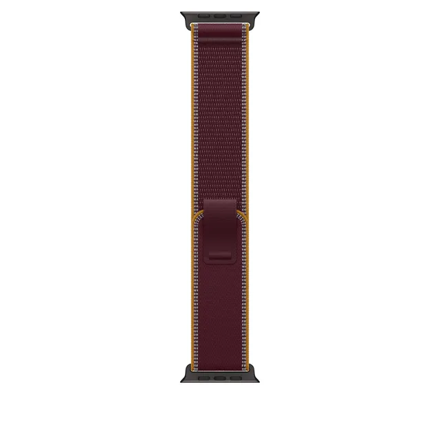 Apple Trail Loop 49 mm cinturino borgogna M/L nylon