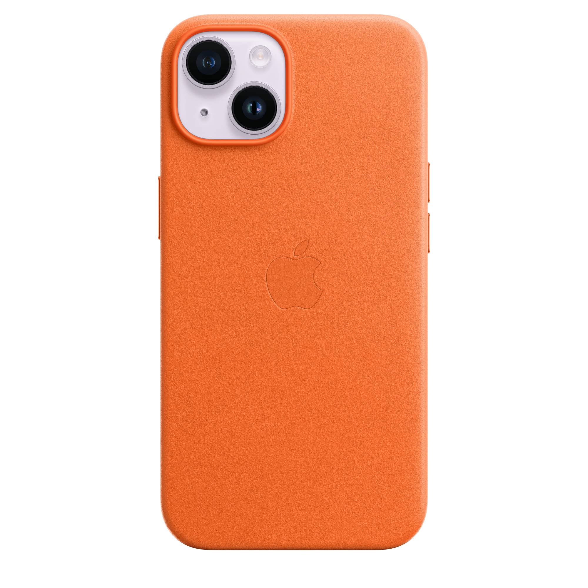Apple Custodia MagSafe in Pelle iPhone 14 Arancione
