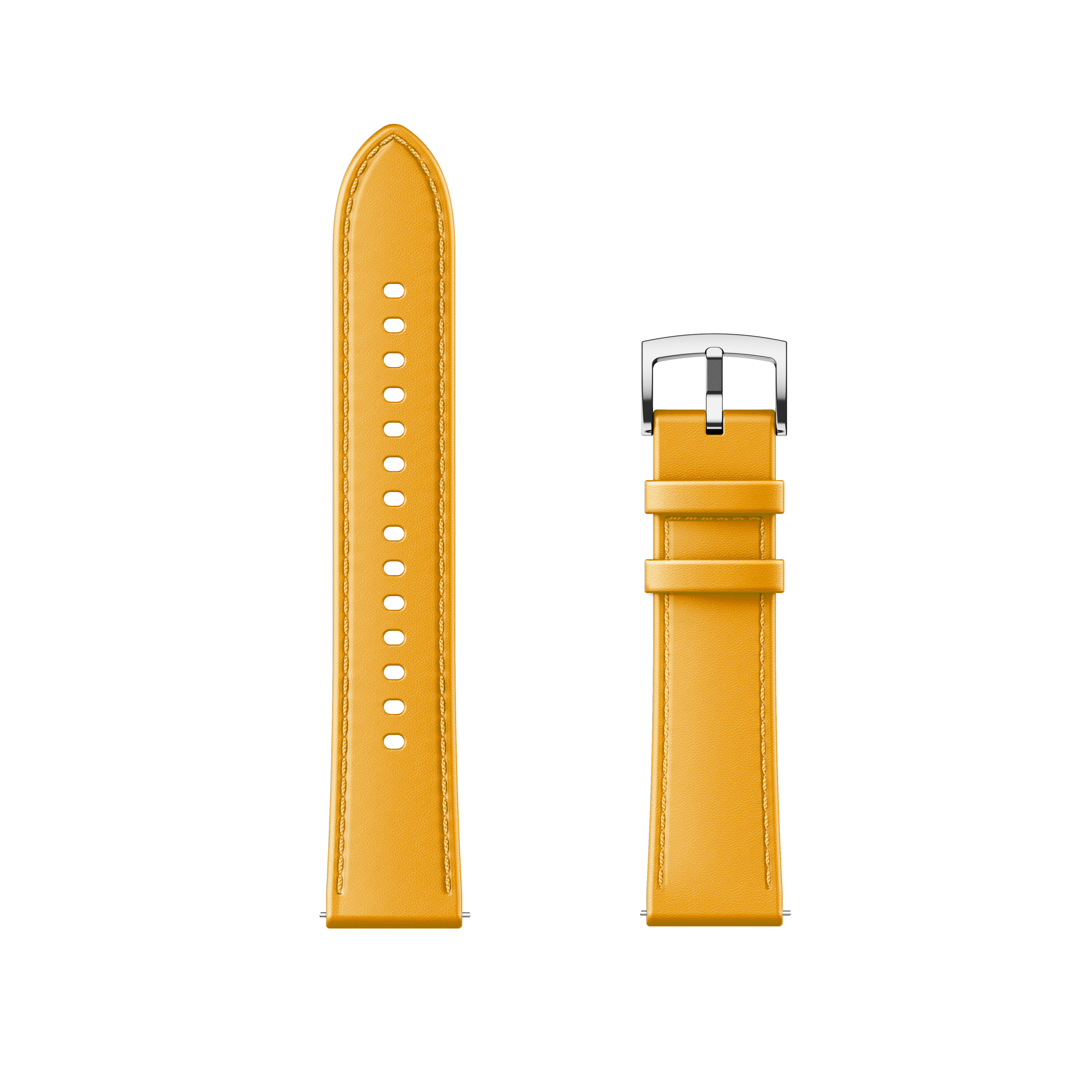 Amazfit cinturino pelle 20 mm blu stile classico