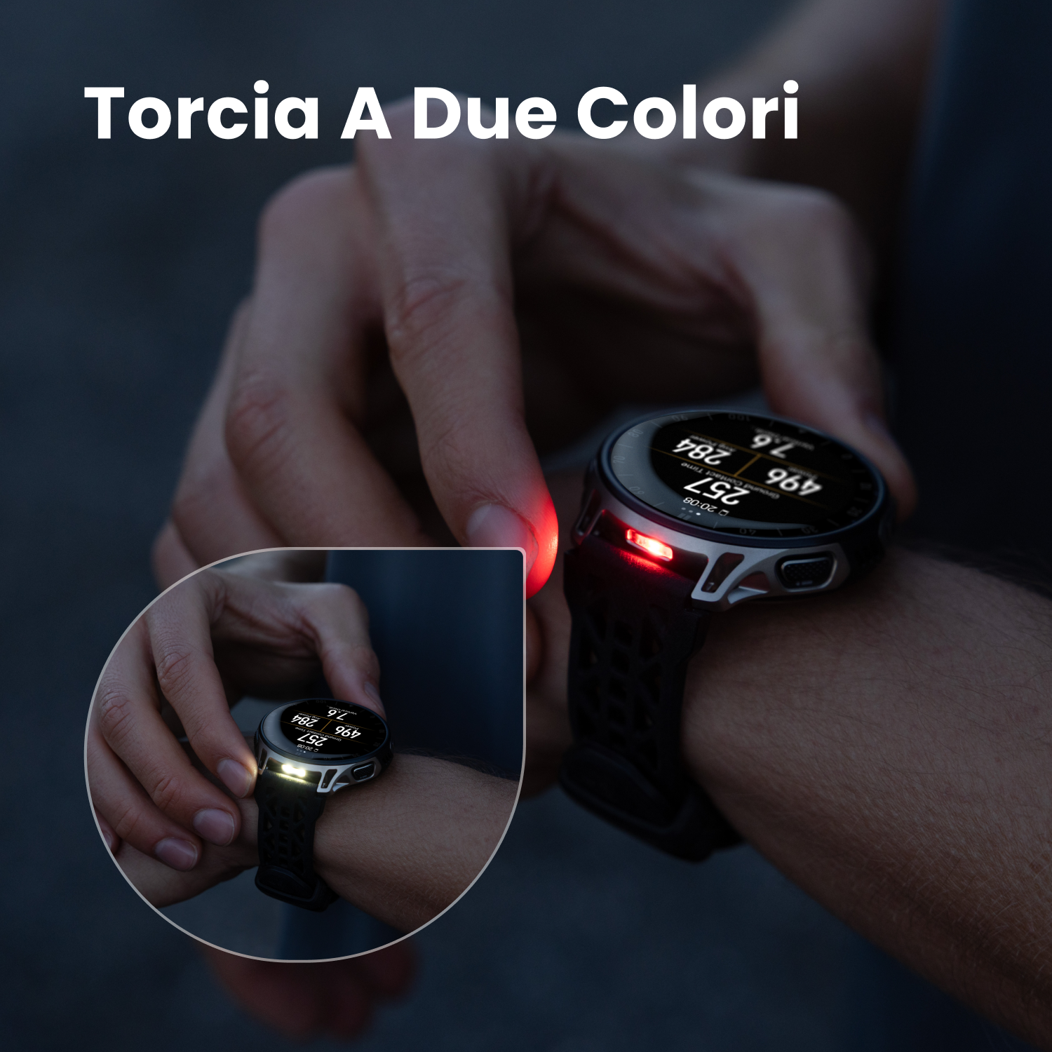 Huami Cheetah 2 Pro smartwatch titanio zaffiro corsa