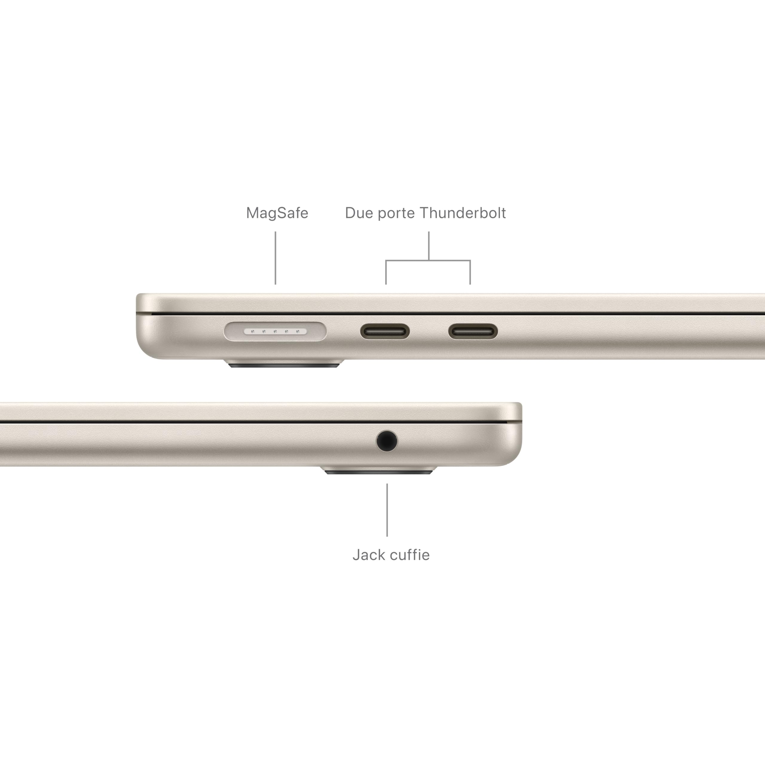 Apple MacBook Air 13 M3 24GB 512GB portatile galassia