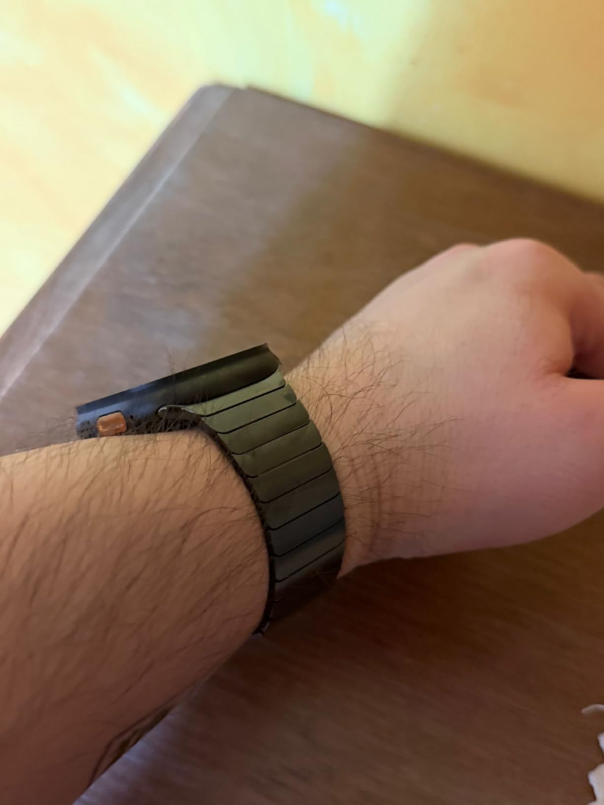 Apple Watch bracciale a maglie 46 mm cinturino oro