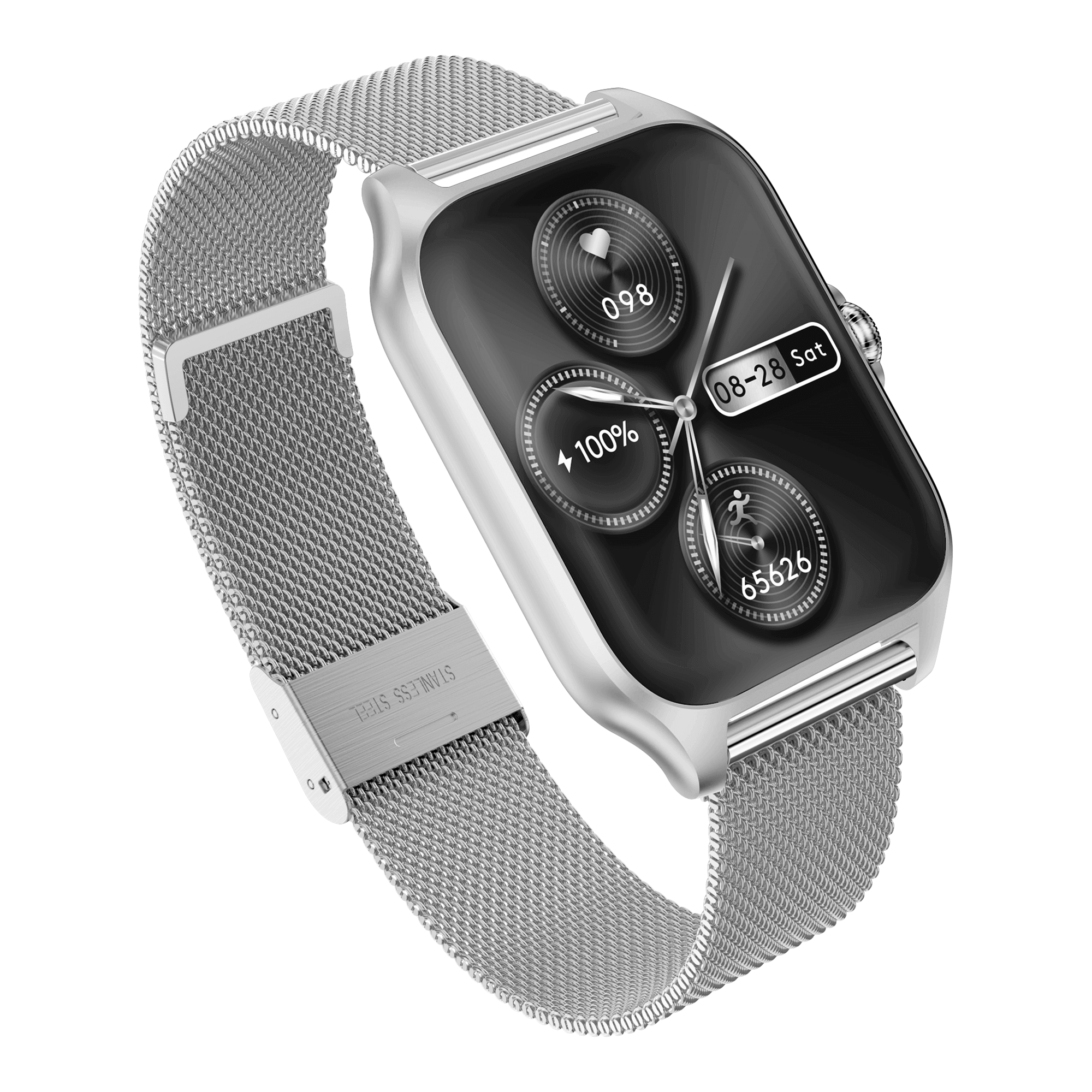 Garett GRC Activity 2 smartwatch argento opaco AMOLED