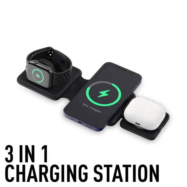 Reflex Active Travel 3 in 1 stazione ricarica wireless pieghevole
