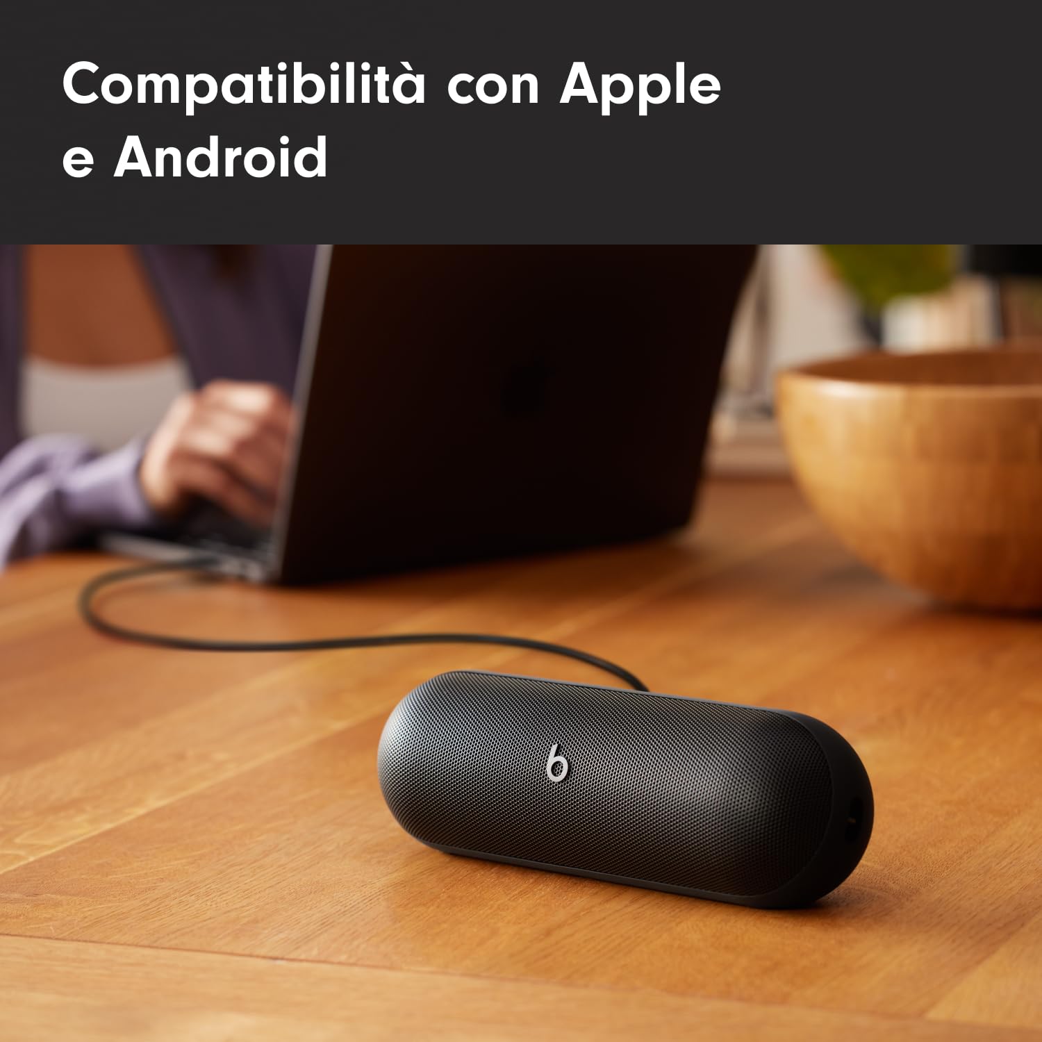 Beats Pill altoparlante bluetooth nero opaco IP67