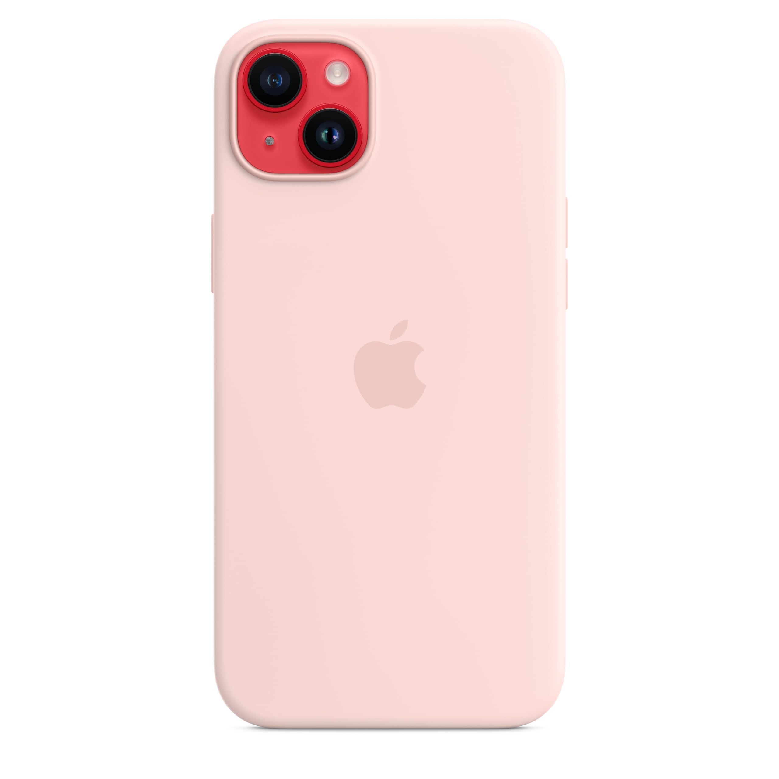 Apple iPhone 14 Plus custodia silicone MagSafe rosa creta