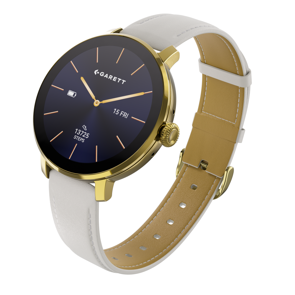 Garett Muse smartwatch donna oro mesh AMOLED