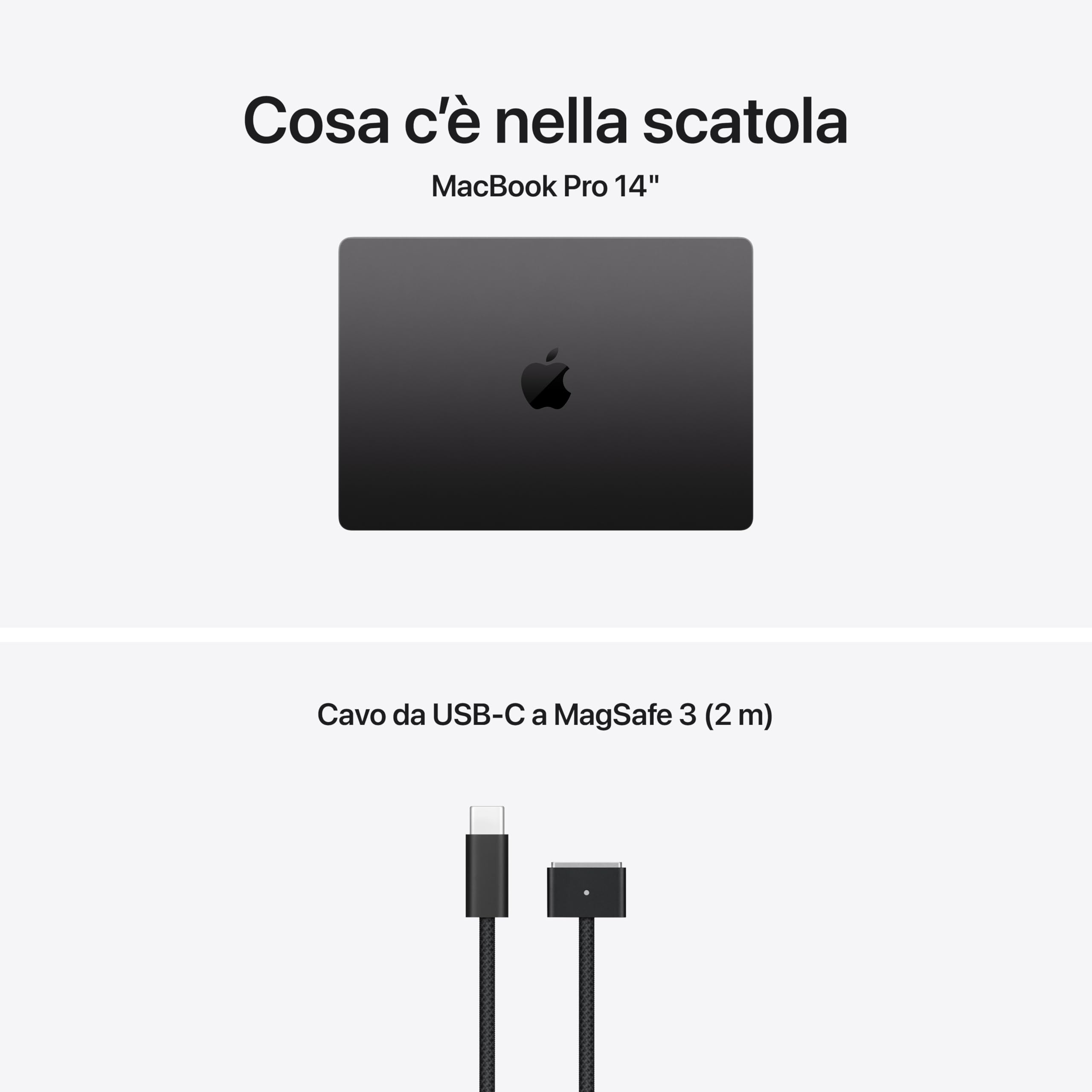 Apple MacBook Pro 14 M5 24GB 1TB portatile nero siderale