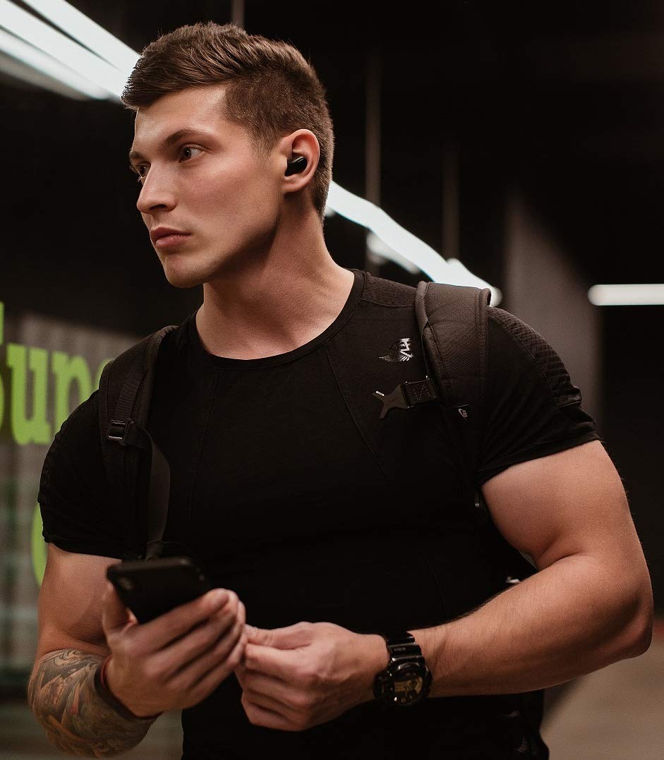 Elari EarDrops cuffie wireless nere 3,9g