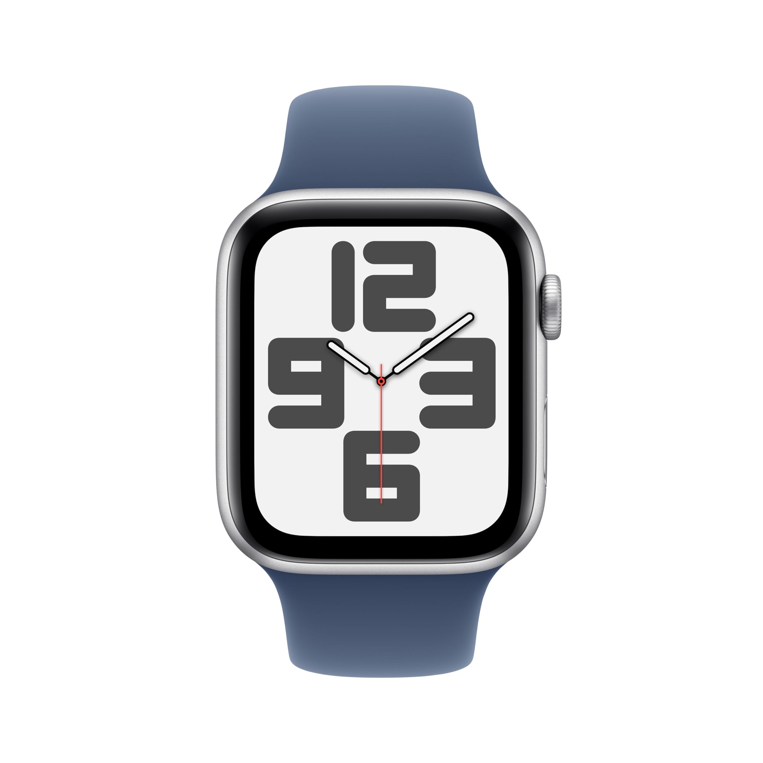 Apple Watch SE 2 gen GPS 44 mm smartwatch argento denim S/M