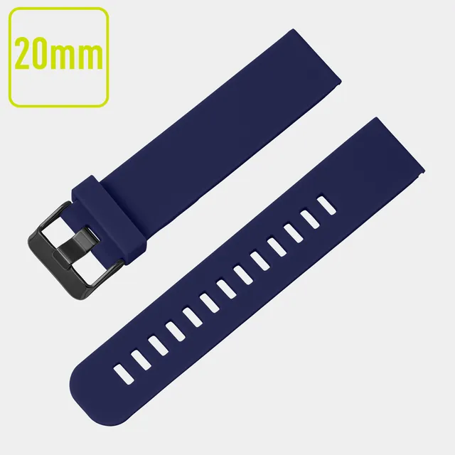 Reflex Active cinturino silicone 20mm blu navy