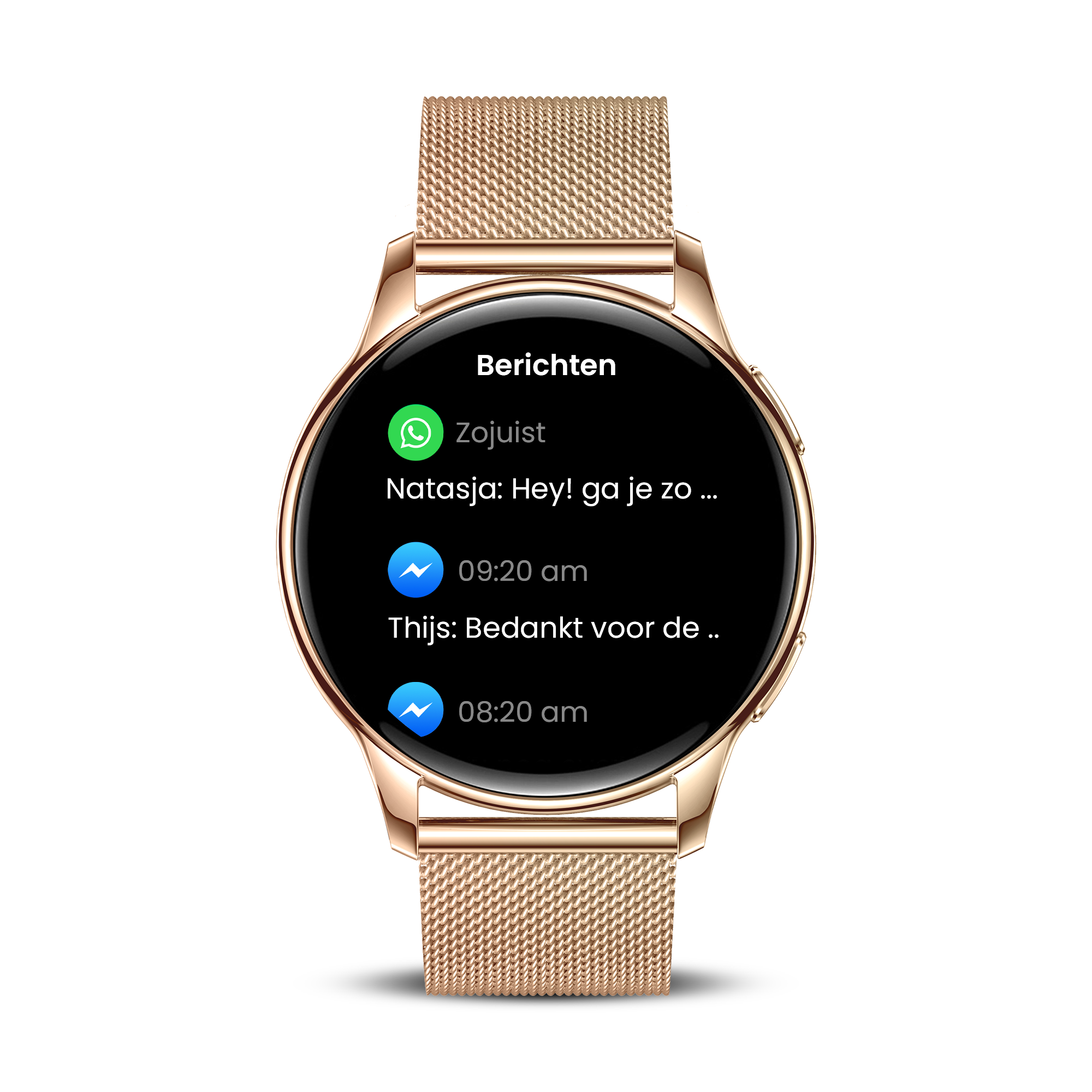 Maoo Ventura Rosé Goud smartwatch donna AMOLED