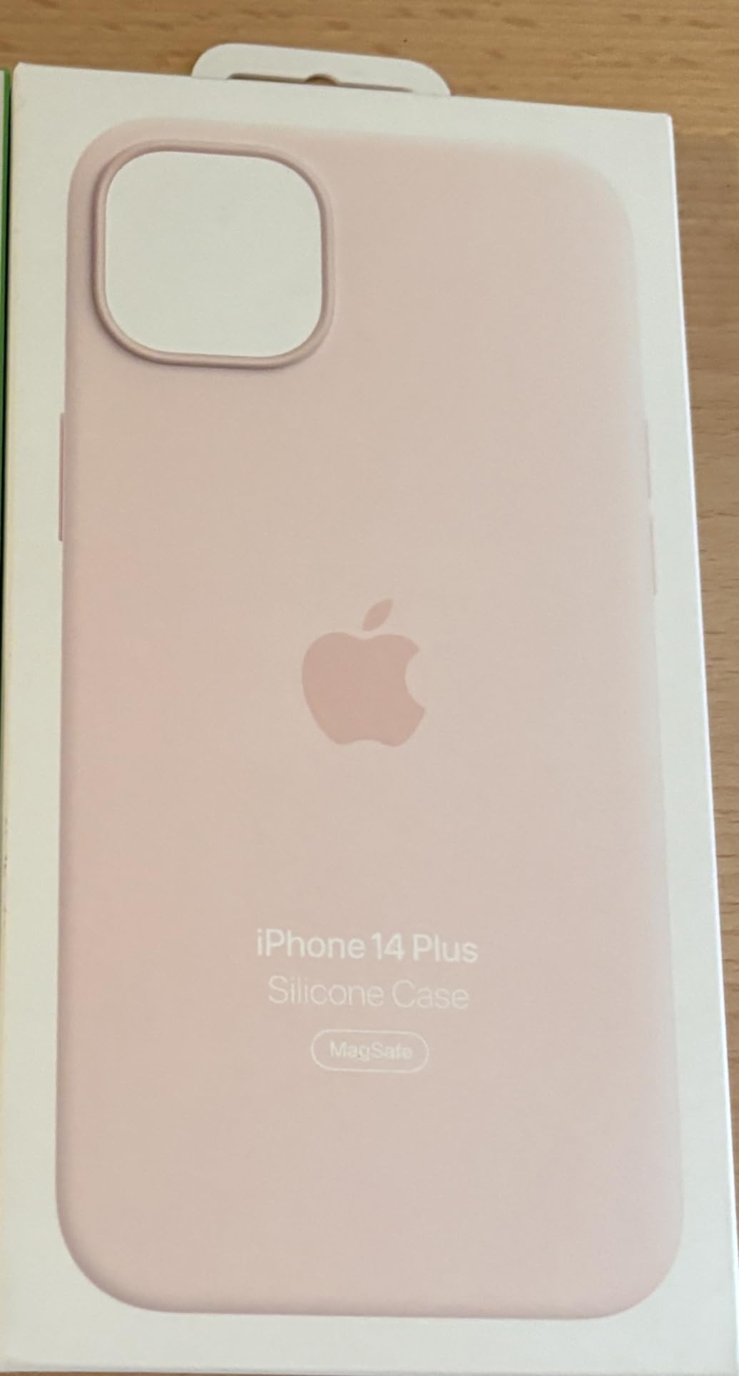 Apple iPhone 14 Plus custodia silicone MagSafe rosa creta