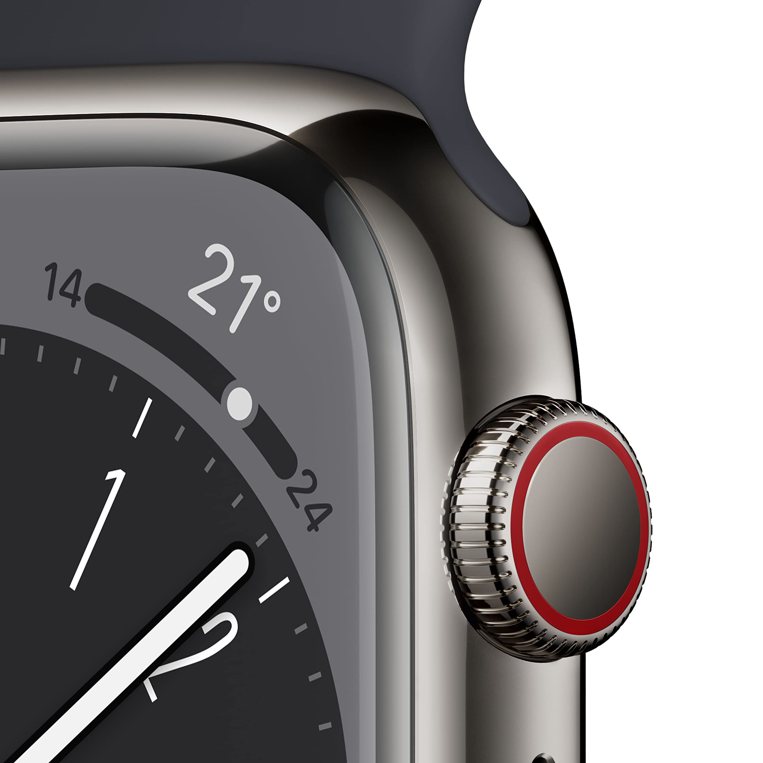Apple Watch Series 8 smartwatch 45mm GPS Cellular grafite mezzanotte