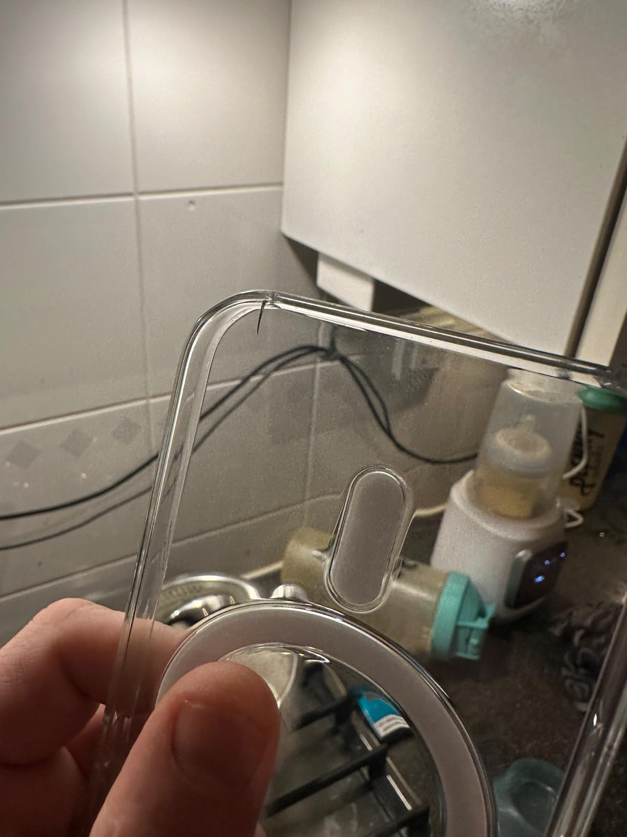 Apple iPhone 14 Pro custodia trasparente MagSafe