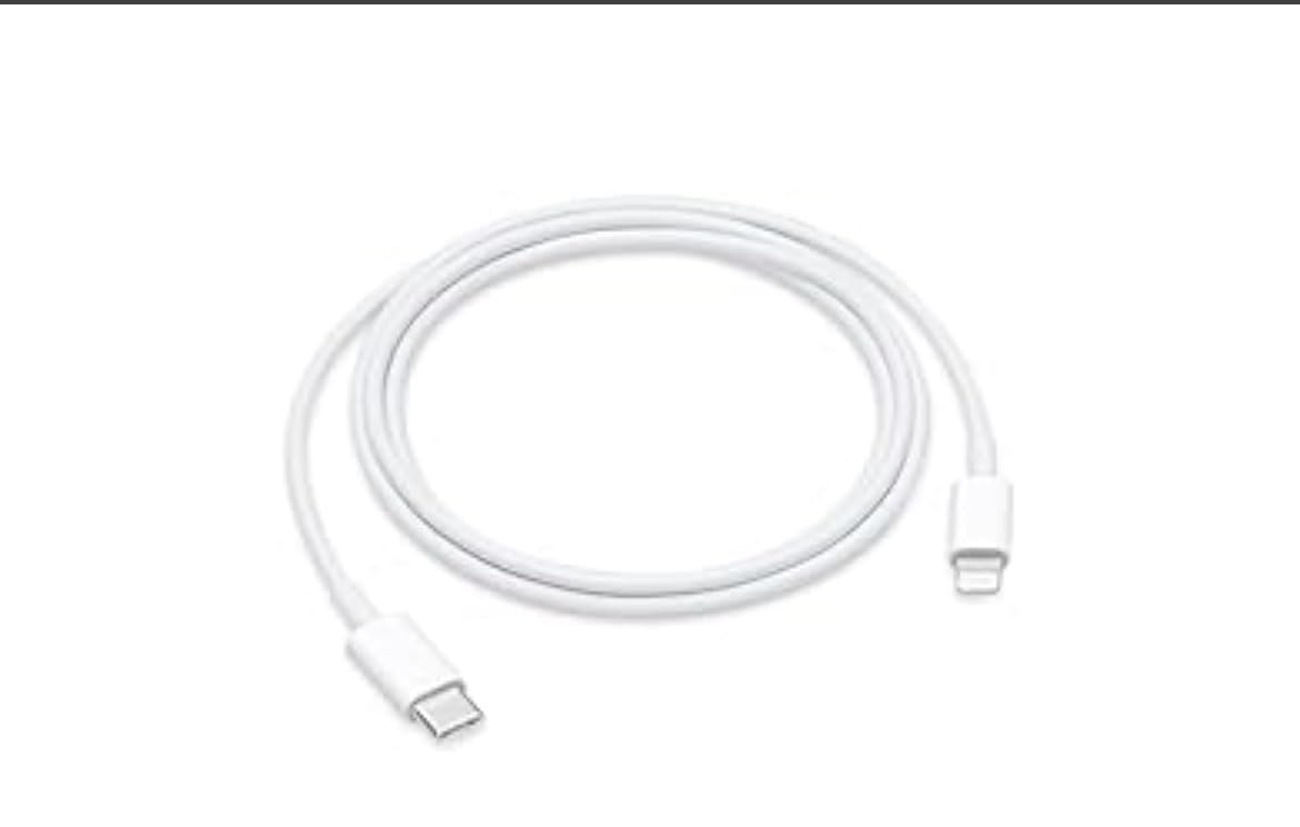 Apple cavo ricarica USB-C Lightning 1 m bianco