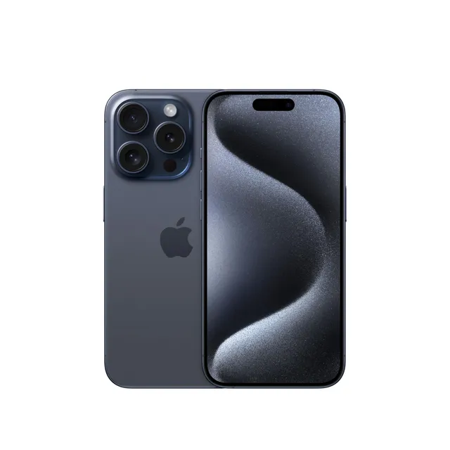 Apple iPhone 15 Pro smartphone 256 GB titanio blu 48MP