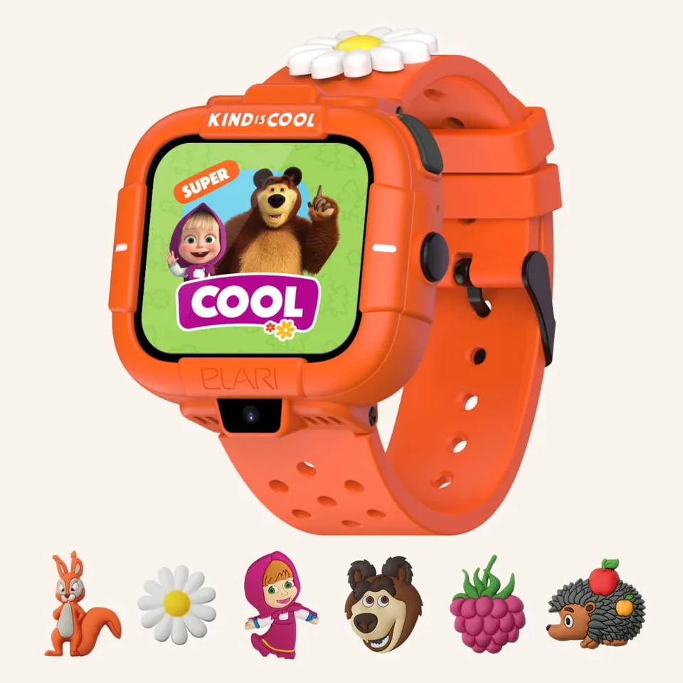 Elari KidPhone Masha e Orso smartwatch bambini 4G arancione GPS