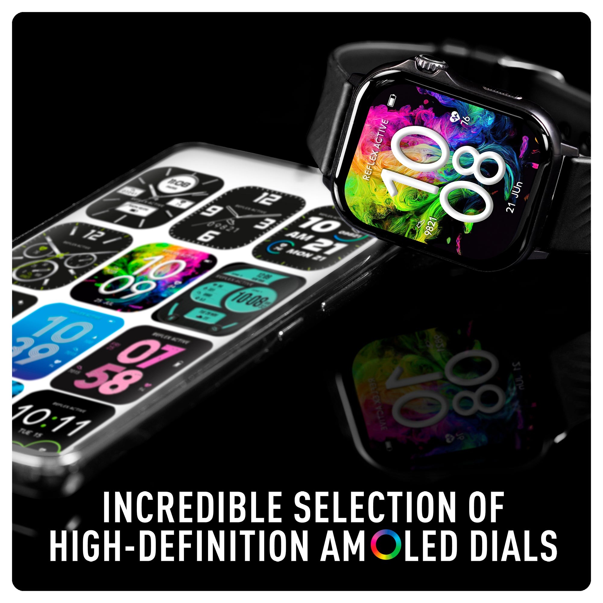 Reflex Active Venture 400 S XL smartwatch nero GPS AMOLED