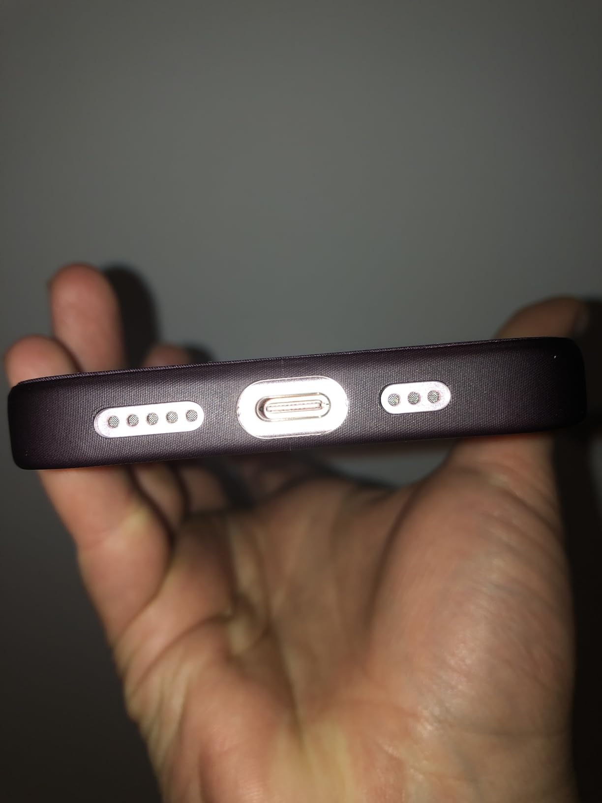 Apple Custodia FineWoven MagSafe iPhone 15 blu pacifico