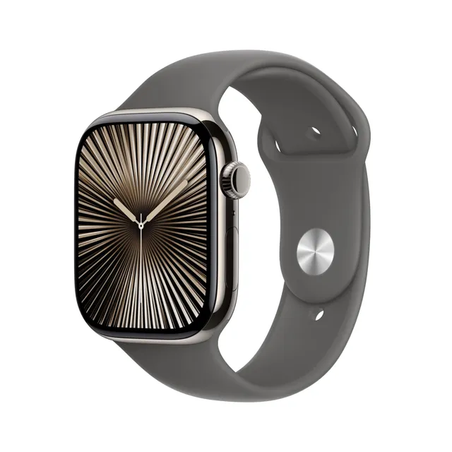 Apple Watch Series 10 46 mm smartwatch GPS Cellular titanio M/L
