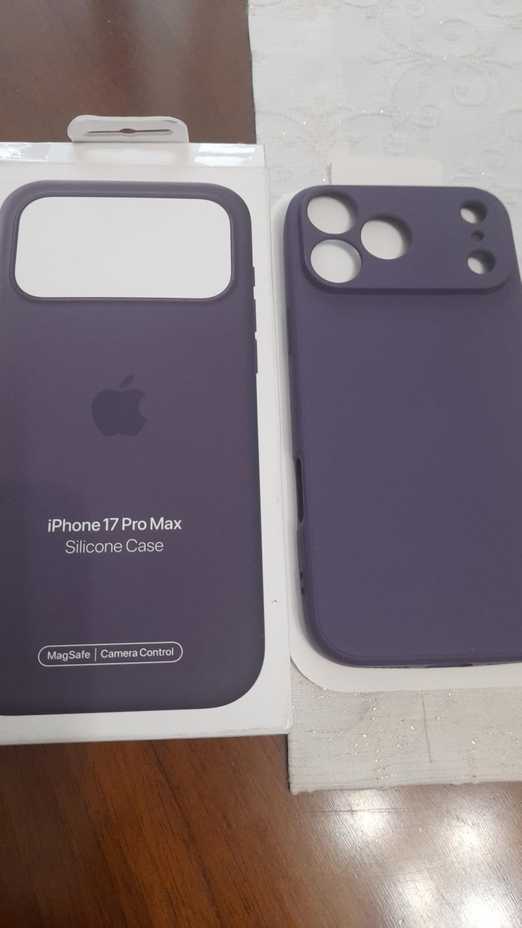 Apple Custodia Silicone iPhone 17 Pro Max Arancione MagSafe