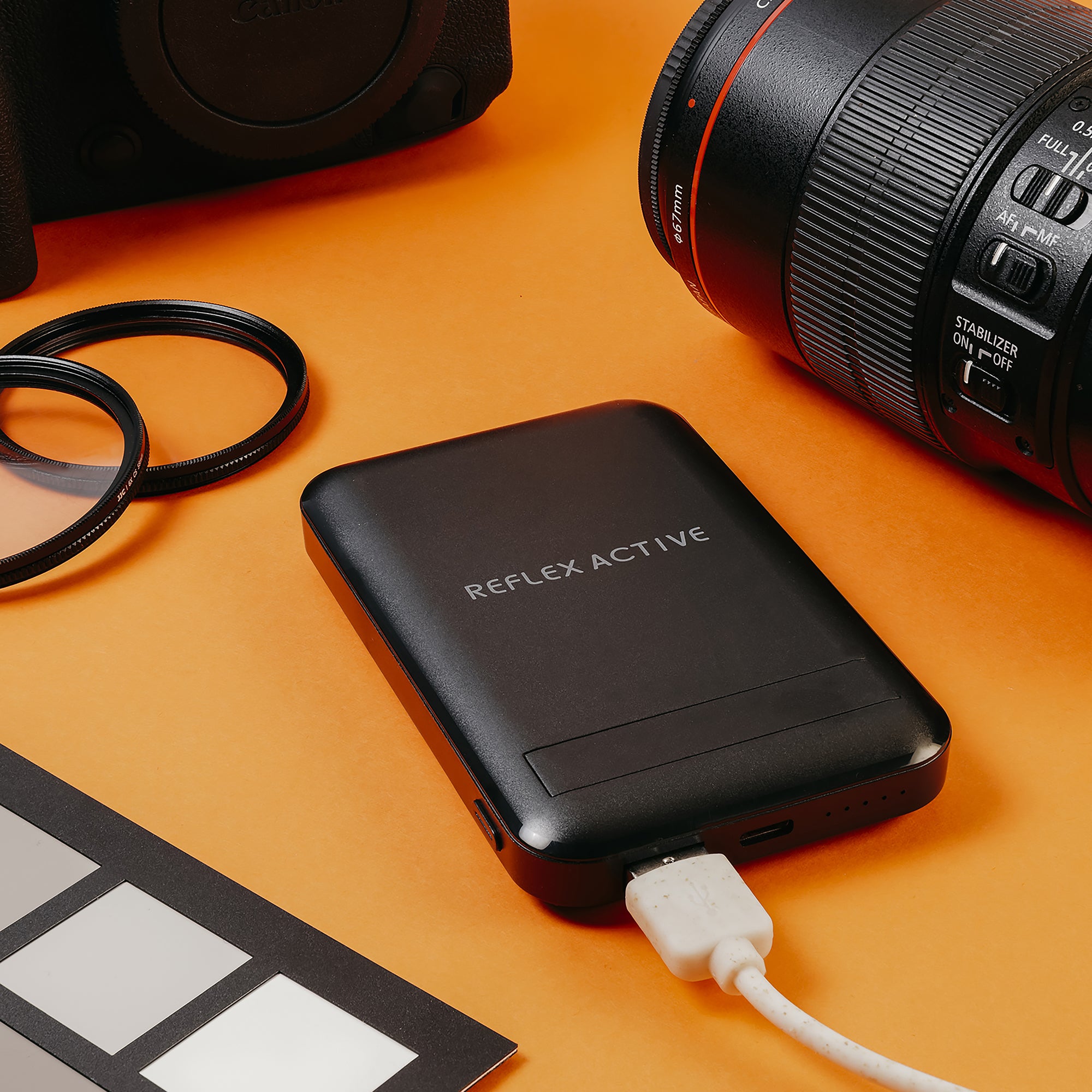 Reflex Active NRG power bank wireless 10000 nero MagSafe