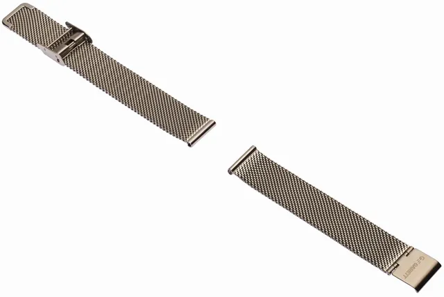 Garett Women Lea cinturino acciaio argento 16 mm