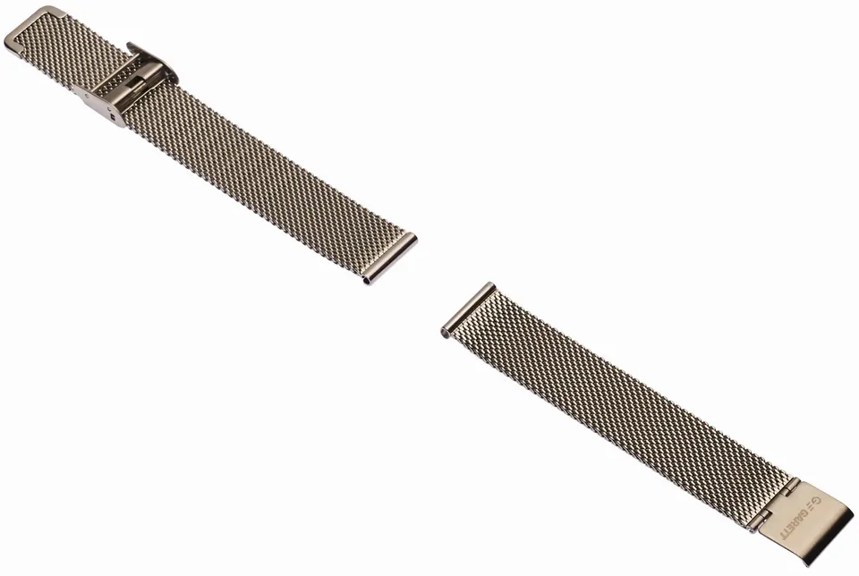 Garett Women Lea cinturino acciaio argento 16 mm