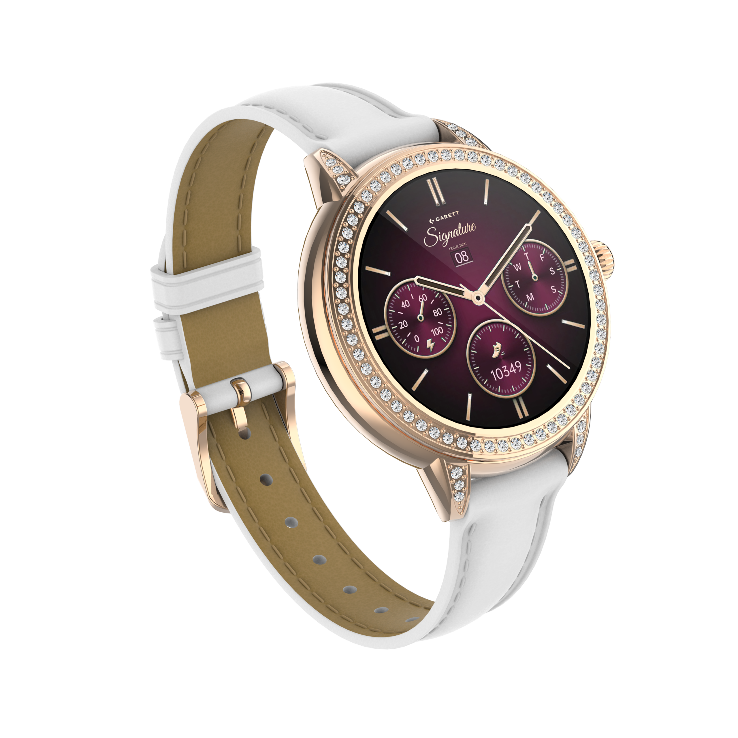 Garett Stella smartwatch acciaio oro rosa