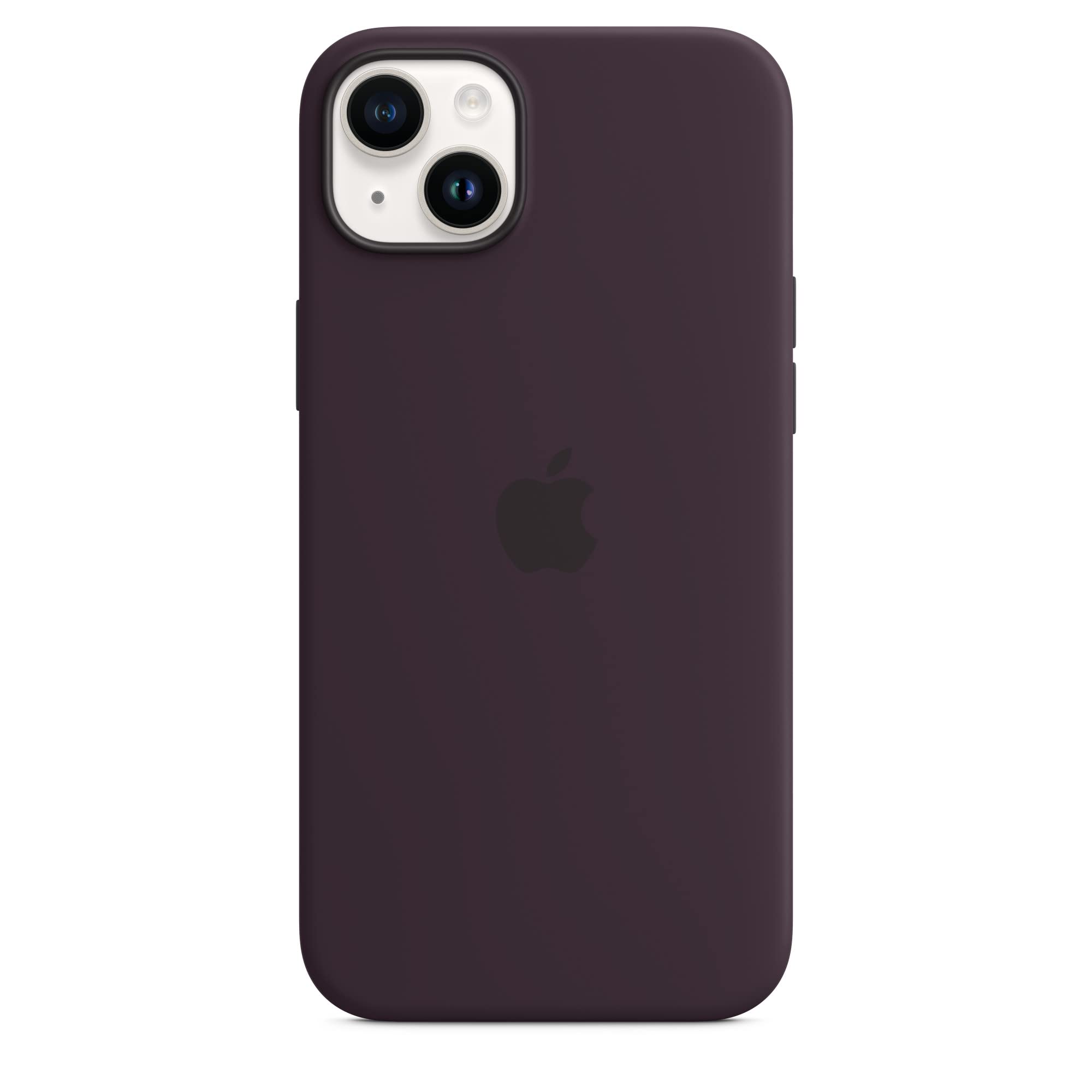 Apple custodia silicone MagSafe iPhone 14 Plus viola sambuco