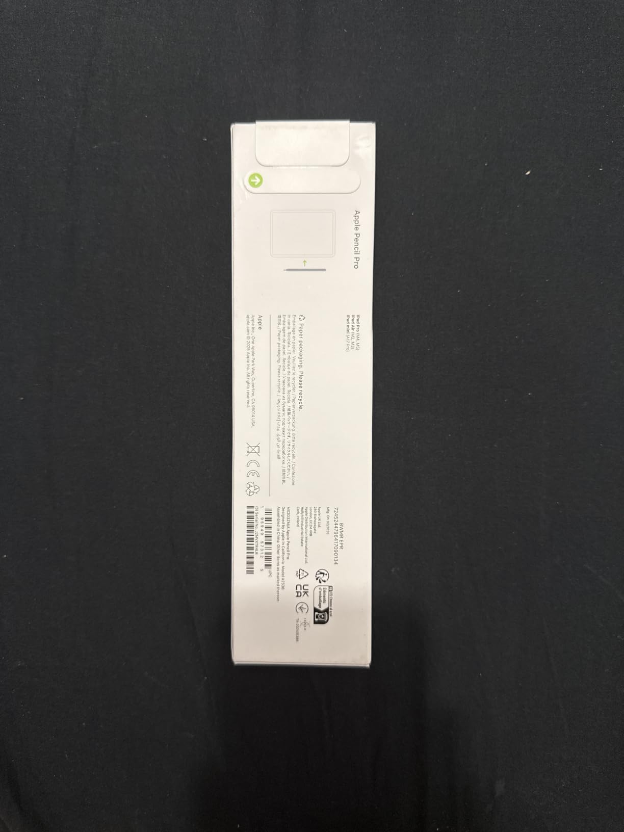 Apple Pencil Pro penna iPad ricarica wireless