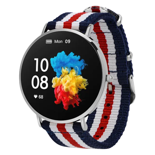 Garett Verona smartwatch argento marina AMOLED