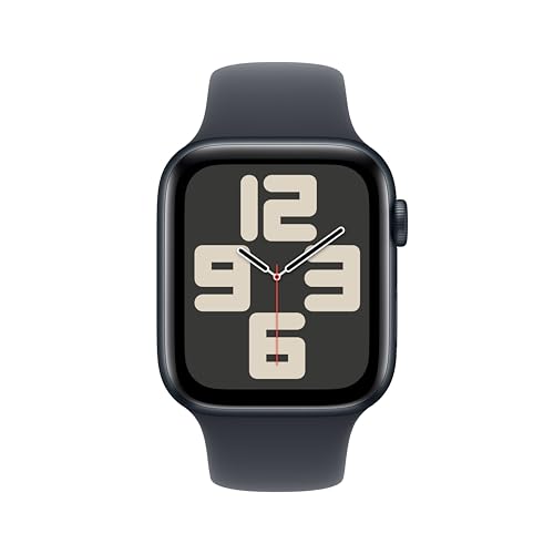 Apple Watch SE 2 gen GPS 44 mm smartwatch mezzanotte S/M