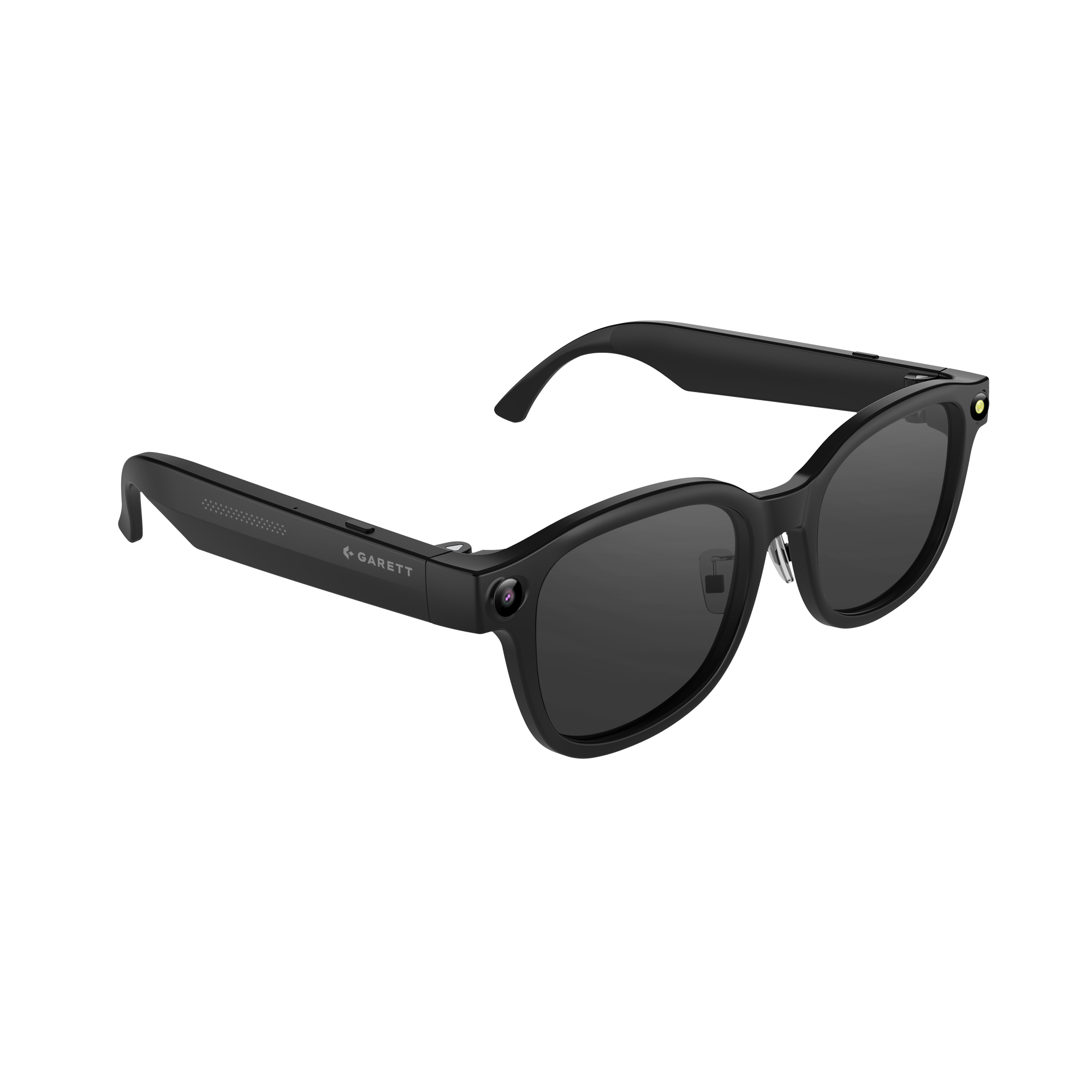 Garett Horizon AI occhiali smart neri con fotocamera