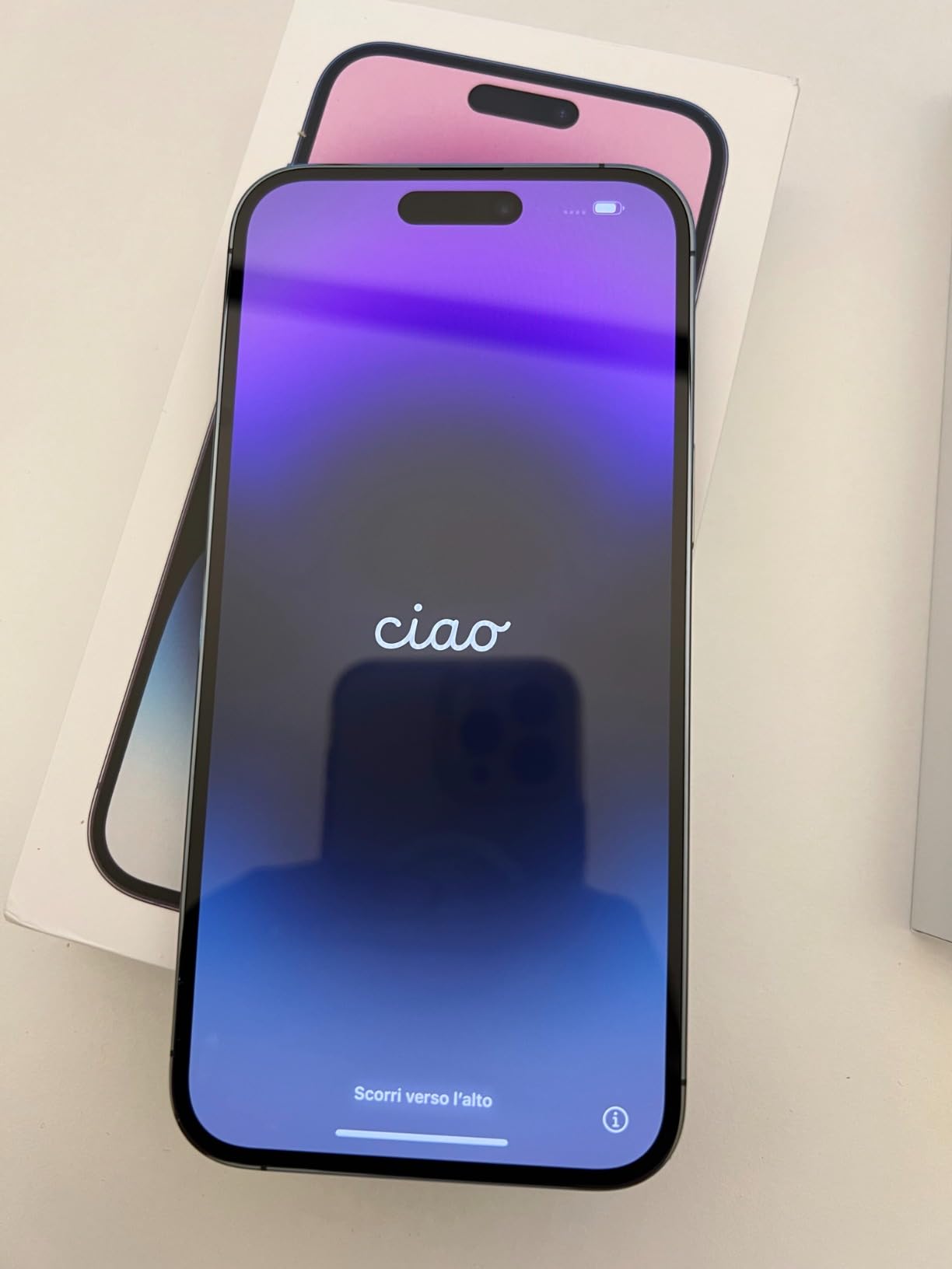 Apple iPhone 14 Pro Max smartphone 256 GB viola scuro 48MP