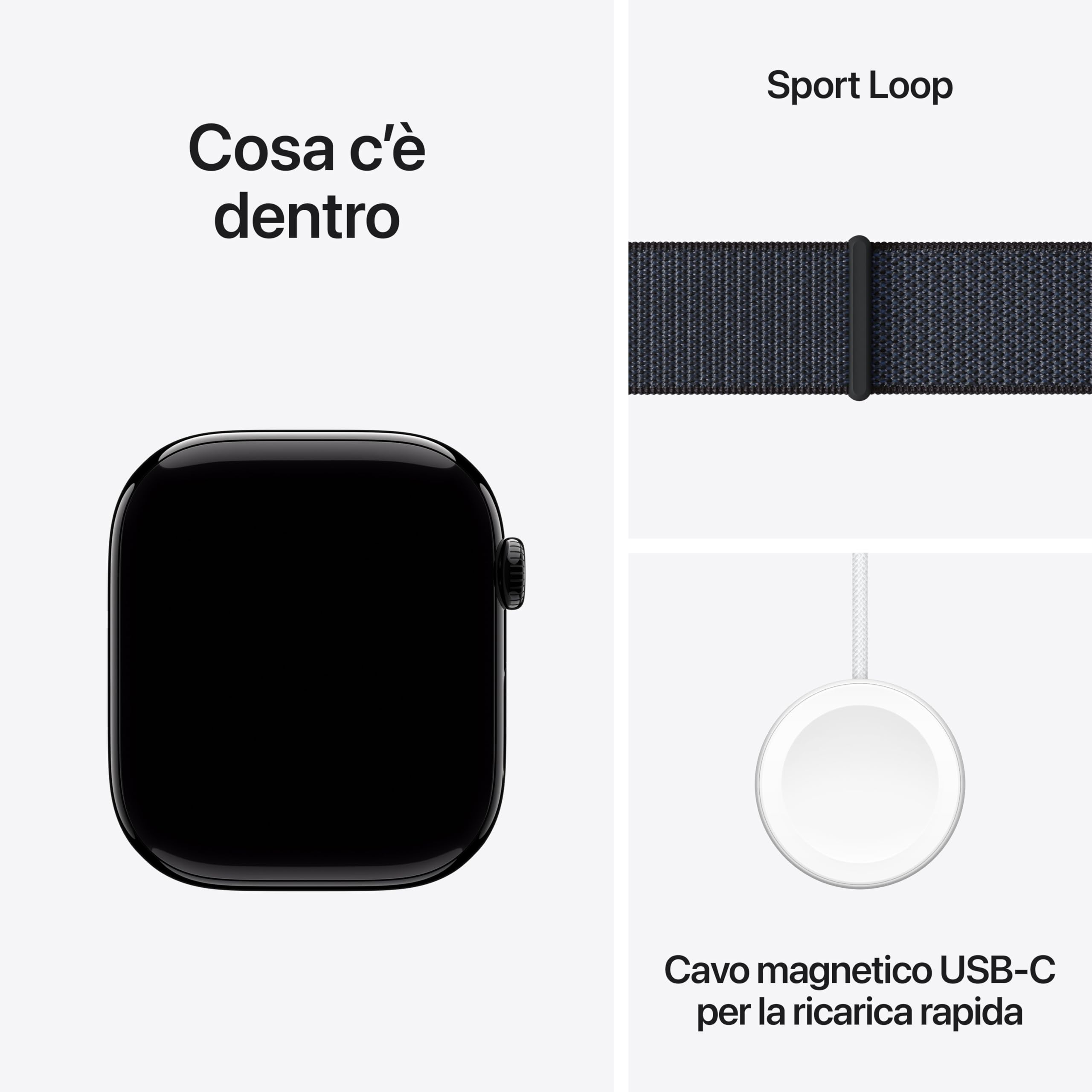 Apple Series 10 GPS Cellular 46mm smartwatch jet black inchiostro