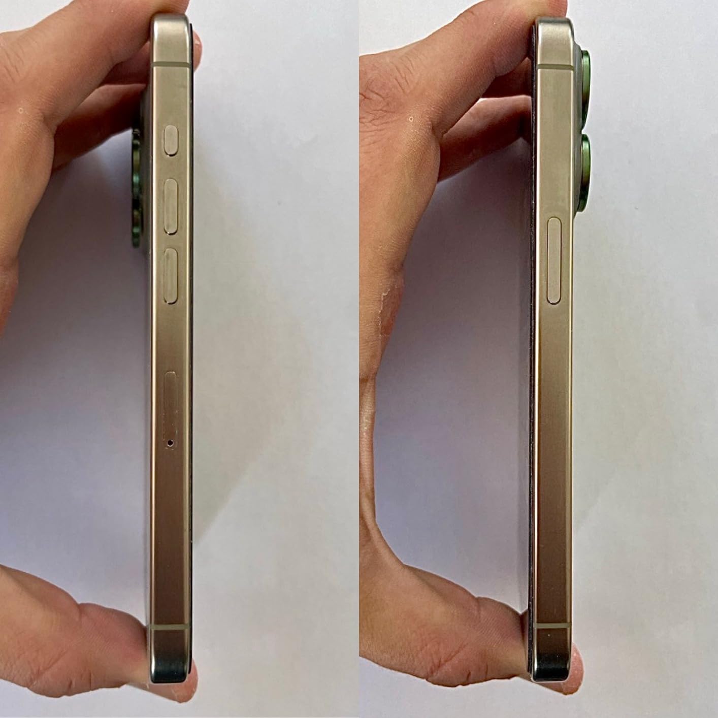 Apple iPhone 15 Pro 128 GB smartphone Titanio Bianco