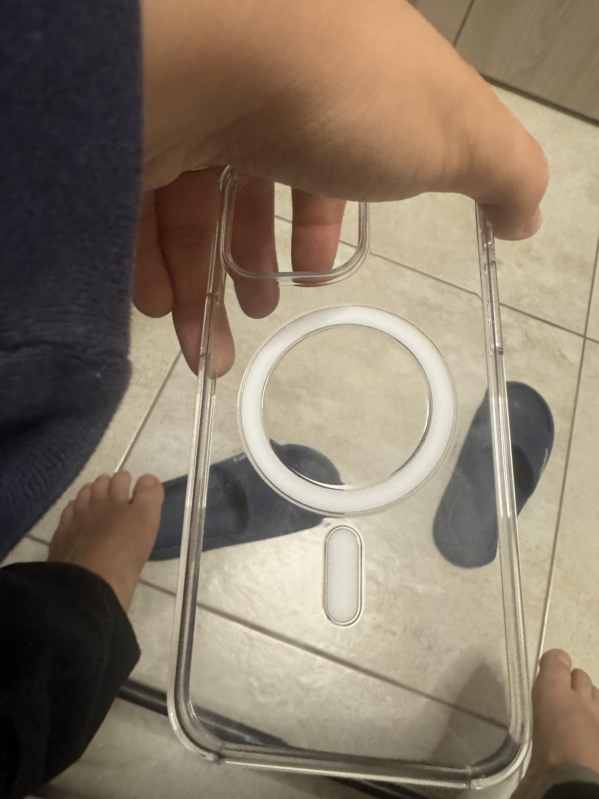 Apple iPhone 15 Pro Max custodia trasparente MagSafe